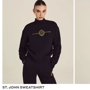 Women’s Malbon St. John Black Sweatshirt